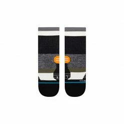 Walking Socks Stance Unisex Stake Quarter Sock - Black