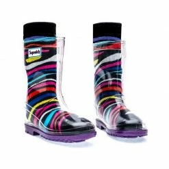 Squelch Wellies Set Of Three Squelch Junior Welly Socks In A Gift Box 2