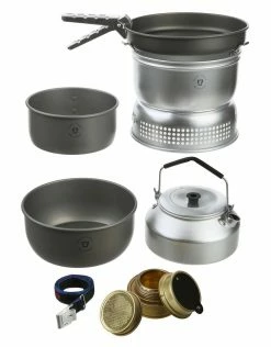 Trangia Hiking 25 8 UL HA Cooker Hardanodised With Kettle
