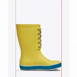 Viking Footwear Mens Retro Logg Rubber Boots - Yellow Trainers