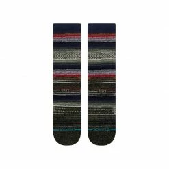 Stance Unisex Windy Peak Crew Sock - Black Walking Socks