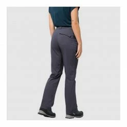 Jack Wolfskin Womens Activate Light Pants Softshell Trousers - Graphite