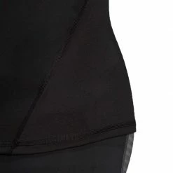 Adidas Mens AlphaSkin Climawarm Long Sleeve Shirt - Black