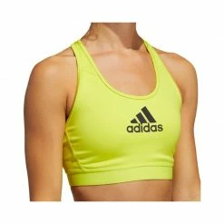 Adidas Womens Dont Rest Alphaskin Bra - Aquamarine Outdoor Clothing