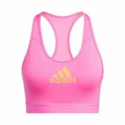 Adidas Womens Dont Rest Alphaskin Bra - Pink