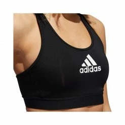Adidas Womens Dont Rest Alphaskin Sports Bra - Black