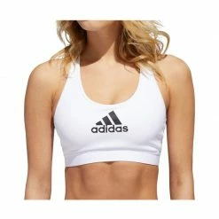 Adidas Womens Dont Rest Alphaskin Sports Bra - White Outdoor Clothing