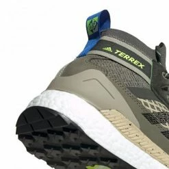 Adidas Terrex Mens Free Hiker Shoes - Green/Beige