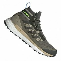 Adidas Terrex Mens Free Hiker Shoes - Green/Beige
