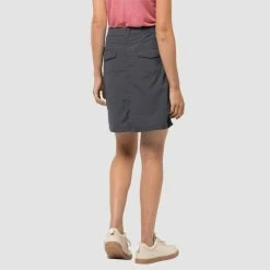 Outdoor Clothing Jack Wolfskin Womens Kalahari Skort - Asphalt