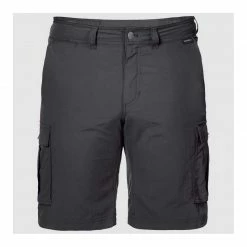 Jack Wolfskin Mens Canyon Cargo Shorts - Asphalt