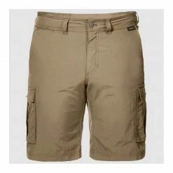 Jack Wolfskin Mens Canyon Cargo Shorts - Sand Dune