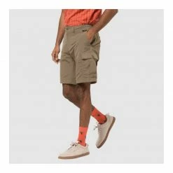 Jack Wolfskin Mens Canyon Cargo Shorts - Sand Dune
