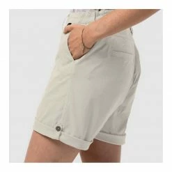 Outdoor Clothing Jack Wolfskin Womens Desert Shorts - Dusty Grey