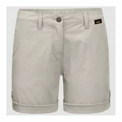 Outdoor Clothing Jack Wolfskin Womens Desert Shorts - Dusty Grey