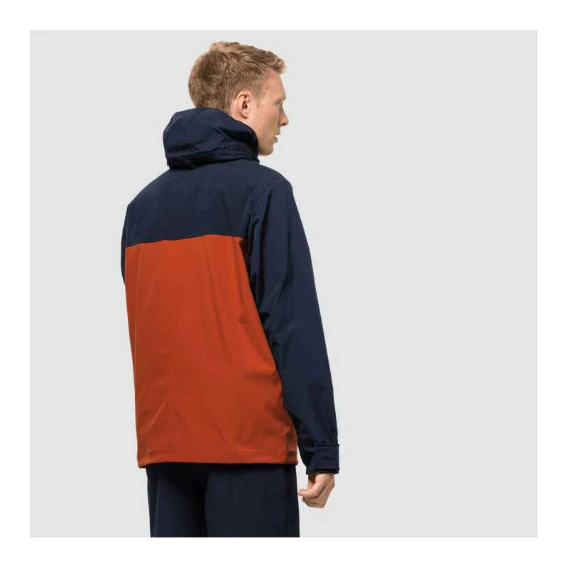 Jack Wolfskin Mens Desert Wind Jacket - Mexican Pepper