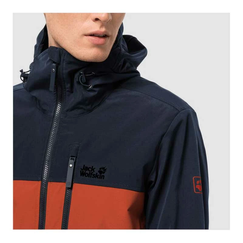 Jack Wolfskin Mens Desert Wind Jacket - Mexican Pepper