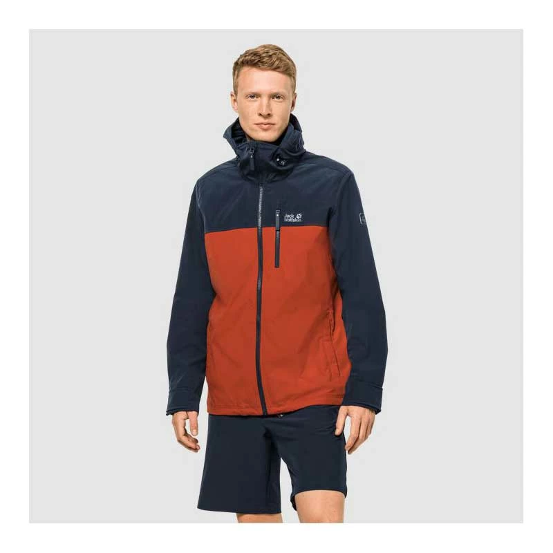 Jack Wolfskin Mens Desert Wind Jacket - Mexican Pepper