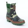 Wellington Boots Evercreatures Camouflage Meadow Ankle Wellies
