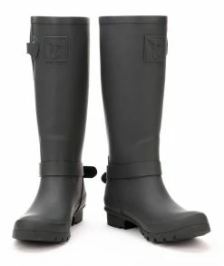 Wellington Boots Evercreatures Triumph Charcoal Tall Wellies