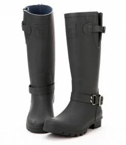 Wellington Boots Evercreatures Triumph Charcoal Tall Wellies