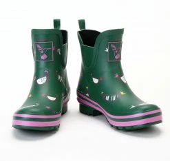 Evercreatures Chicken Meadow Ankle Wellies Wellington Boots