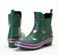 Evercreatures Chicken Meadow Ankle Wellies Wellington Boots