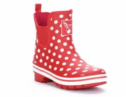 Evercreatures Polka Dot Meadow Ankle Wellies Wellington Boots