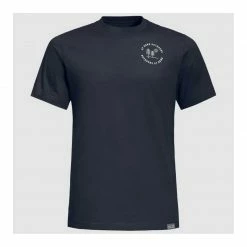 Jack Wolfskin Mens Freedom In Nature Organic T-Shirt - Night Blue