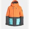 Billabong Junior All Day Fifty 50 Snowboard Jacket - Puffin Orange