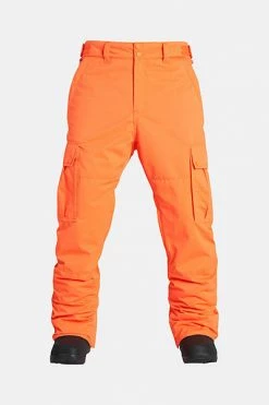 Billabong Mens Transport Ski Trousers - Puffin Orange Outdoor Clothing