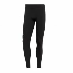 Adidas Mens AlphaSkin Tech Tights Pants - Black Outdoor Clothing