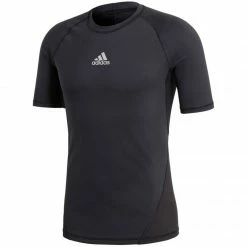 Adidas Mens Alphaskin Sport Short Sleeve T-Shirt - Black