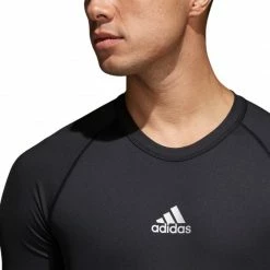 Adidas Mens Alphaskin Sport Short Sleeve T-Shirt - Black