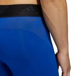 Outdoor Clothing Adidas Mens Alphaskin 2.0 Sport Thermoactive Pants/Leggings - Blue