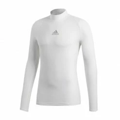 Adidas Mens AlphaSkin Climawarm Thermoactive Shirt - White Outdoor Clothing