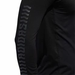 Adidas Mens AlphaSkin Graphic Thermoactive T-Shirt - Black Outdoor Clothing