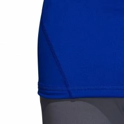 Adidas Mens AlphaSkin Climawarm Thermoactive Turtleneck Shirt - Blue Outdoor Clothing