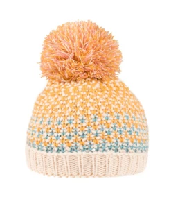 Evercreatures Girls Tiana Knitted Bottle Hat - Mustard Hats And Beanies