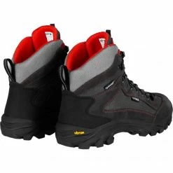 Alpinus Dragon High Tactical Trekking Shoes - Graphite/Red