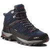 CMP Mens Rigel Mid Shoes - Navy Blue Trainers