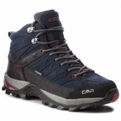 CMP Mens Rigel Mid Shoes - Navy Blue Trainers