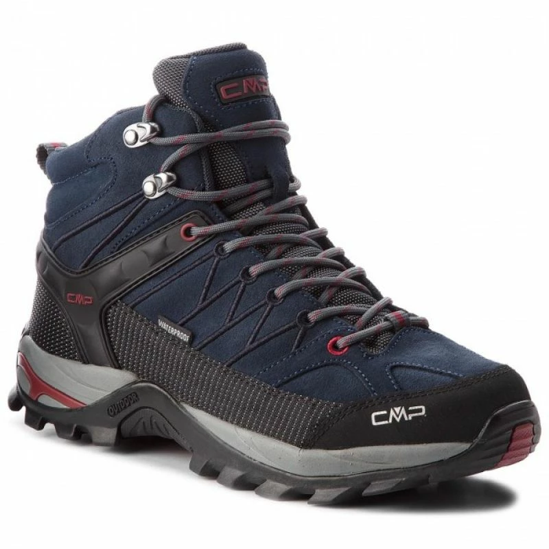 CMP Mens Rigel Mid Shoes - Navy Blue Trainers