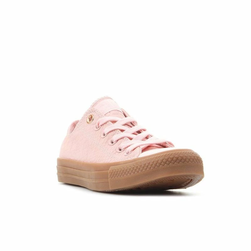 Converse Womens Ctas OX Shoes - Pink Footwear
