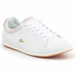 Lacoste Mens Rey Lace 119 1 CFA Shoes - Beige Trainers