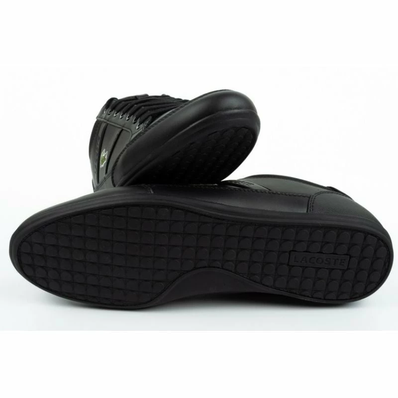 Lacoste Mens Chaymon 0121 Shoes - Black Trainers