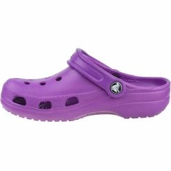 Crocs Womens Beach Slippers - Purple