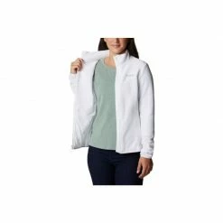 Outdoor Clothing Columbia Womens Roffe Ridge II Full Zip Sweatshirt - White