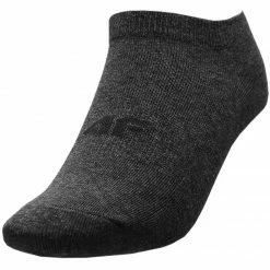 Walking Socks 4F Womens Everyday Socks - Cool Llight Gray Melange/Gray Melange