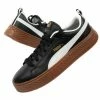 Puma Womens Smash Platform VT Shoes - Black Footwear